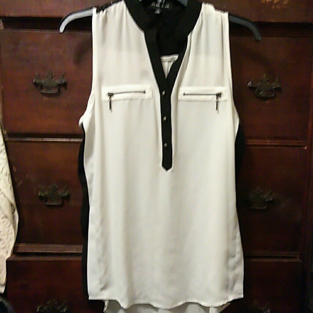 Black n white blouse